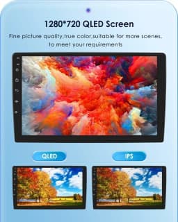 Hizpo 9inch Android Car Radio For Dodge Ram 1500 2500 3500 (2013-2018) Manual AC Stereo Head Unit Navigation Carplay Touchscreen