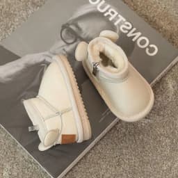 Baby Warmth Baby Boots Children's Cotton Shoes Snow Boots Baby Winter Non-slip Soft Toddler Shoes Plus Velvet Thick Breathable