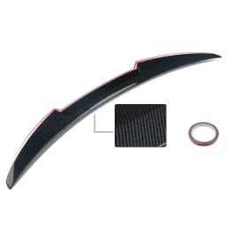 M4 Type Carbon Look Rear Trunk Spoiler Wing Lip For BMW G20 3 Series 330i 19-22