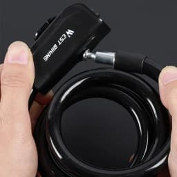 Mountain Bike Bicycle Lock Electric Password Fixed Anti-Theft Steel Chain Lock Bicycle Accessories Candado Bicicleta