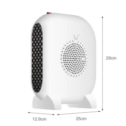 Space Heater For Bedroom Small Portable Personal Heater Office Desk Desktop Instant Heat Indoor Hot Air Blower Intelligent