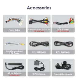 Hizpo 8 Core 8+128G For Toyota Corolla E140/150 2007 - 2012 2Din Android Car Radio Multimedia Video Player Autoradio Carplay GPS