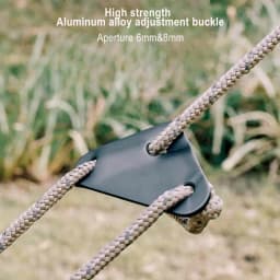 Adjustable Tent Rope Buckle Triangle Tensioner Fastening Kit Outdoor Camping Tent Fixed Accessory Outdoor Wind Rope Tent Buckle