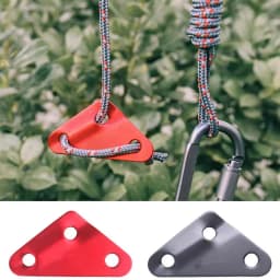 Adjustable Tent Rope Buckle Triangle Tensioner Fastening Kit Outdoor Camping Tent Fixed Accessory Outdoor Wind Rope Tent Buckle
