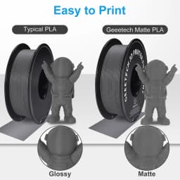 Geeetech 1kg 1.75mm Matte PLA 3D Printer Filament Vacuum Packaging Overseas Warehouses A Variety of Colors Fast Ship