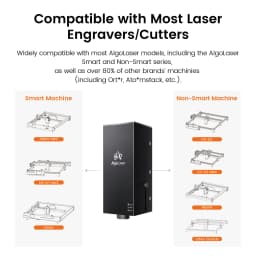 AlgoLaser 1064nm Red Laser Head Module 2W Laser Engraving For Pure gold/pure silver/pure aluminum/pure/metal and plastic