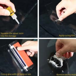 Car Windshield Crack Repair Tool DIY Resin Based Auto Glass Repair Fluid Window Scratch Crack Repair Auto Accessories Car Tool