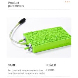 Bird Heater For Cage Thermo Perch Parrot Heater Bird Warmer Stand Platform Snuggle Up Bird Warmer Automatic Bird Platform Heater