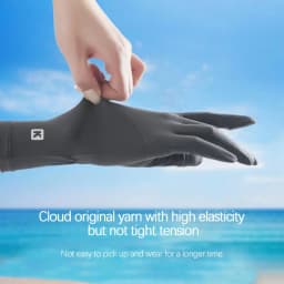 Summer Men Women Gloves Anti-UV Ice Silk Gloves Fishing Cycling Driving Sun Protection Touchscreen Running Mittens Thin Gloves