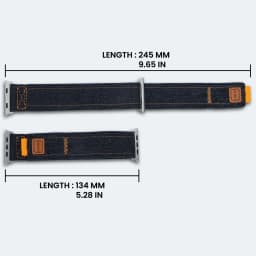 Canvas Loop Strap for Apple Watch Ultra 2 Band 49mm 8 9 7 44mm 40mm 45mm Solo Bracelet for IWatch Series 6 5 SE 3 41mm 42mm 38mm