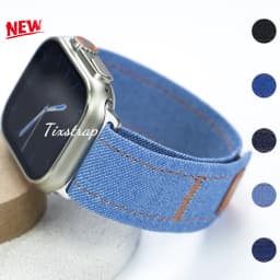 Canvas Loop Strap for Apple Watch Ultra 2 Band 49mm 8 9 7 44mm 40mm 45mm Solo Bracelet for IWatch Series 6 5 SE 3 41mm 42mm 38mm
