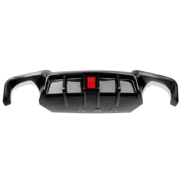 Rear Bumper Diffuser with LED Light for BMW 5 Series F10 M Sport 528i 530i M5 2010-2016 Bumper Lip Spoiler Diffuser Guard