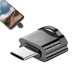 Type-C to M-icroSD TF Card Reader  High-Speed Adapter Type-C to TF card otg Card Reader Transfer for Computer Laptop Tablet
