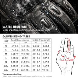 Waterproof Rechargeable Heating Thermal Gloves For Snowmobile Skiing Riding Heated Gloves Motorcycle Winter Heated Gloves Warm