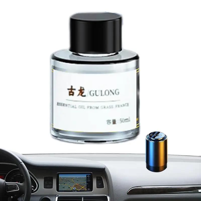 Car Aromatherapy With Led Light Aromatherapy Diffuser Car With Automatic Sensor Starry Sky Projector Lamp Air Freshener For Auto
