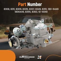 2 Barrel Carburetor Carb Kit For Jeep BBD 6 Cyl. Engine 4.2 L 258 CU Engine