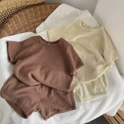 Summer Baby Girls Clothes Suit Children Outfits Boys Sports T-Shirt Shorts 2Pcs/Sets Toddler Casual Costume Kids Tracksuits 0-5Y