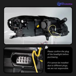 Auto Parts Headlights For Passat B7 EU Version 2011-2015 latest Styling LED DRL Dual Projector Car Accesorios Modified