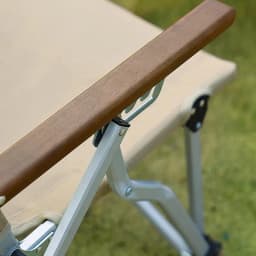 Camping Chairs For Adults Folding Outdoor Beach Camp Chair 4 Position Adjustable Lawn Chair For Outside Camping Hiking Travel