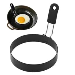 Omelet Ring Stainless Steel Breakfast Egg Rings Griddle Egg Rings & Round Cooking Rings for Breakfast Pancakes Fried Eggs