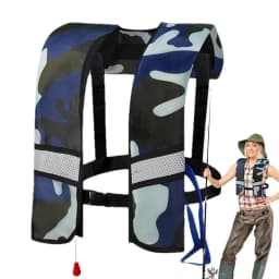 Swimming Life-Saving Vest Adults Inflating Swim Life-Saving Vest Women Men Buoyancy Aid water Sports Automatic/Manual Inflation