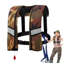 Swimming Life-Saving Vest Adults Inflating Swim Life-Saving Vest Women Men Buoyancy Aid water Sports Automatic/Manual Inflation