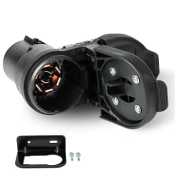 Multi Tow Trailer Receptacle Connector Plug Kit For Ford Ram Chevrolet
