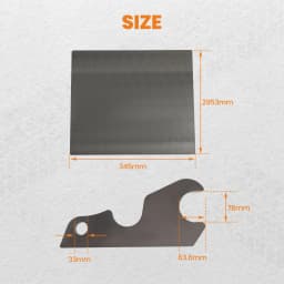 Quick Attach Bucket Ears for Kubota U35 KX91 KX121 KX040