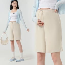 Maternity Pants Summer New Style Ice Silk Bell Bottoms Shorts Outerwear Sweatpants Five-minute Pants Hot Sellers Maternity Pants