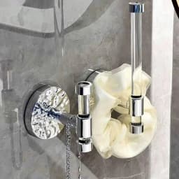 Headband Holder Stand Acrylic Wall Hooks Headband Hair Ties Organizer Stick Scrunchies Holder Adhesive Scrunchie Organizer