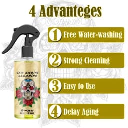 Engine Degreaser And Cleaner 150ml All Purpose Cleaner Safe & Effective Heavy Duty Multipurpose Engine Cleaner Rapidly Cleans