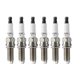 Carbole Set Of 6 Ignition Coil & Spark Plug for Honda Accord Acura TL TSX V6 3.5L/3.7L