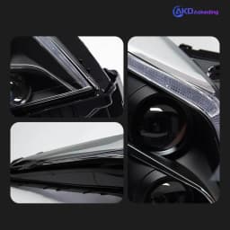AKD Head Lamp for Cadillac ATS LED Headlight 2014-2018 Headlights ATS-L DRL Turn Signal High Beam Angel Eye Projector
