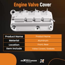 Valve Cover w/ Gasket for Honda Odyssey 2008-2017 / for Accord 2008-2012 3.5L V6 12310R70A10  12320R70A00