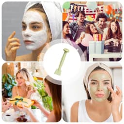 Makeup Remover Brush For Face Comfortable Facial Pore Cleansing Brush Reusable Double Head Silicone Face Washing Scrubber