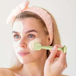 Makeup Remover Brush For Face Comfortable Facial Pore Cleansing Brush Reusable Double Head Silicone Face Washing Scrubber