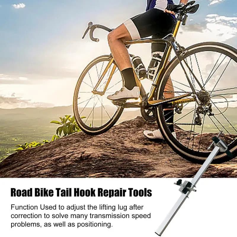 Cycle Wheel Alignment Tool Cycle Derailleur Hanger Alignment Corrector Professional Cycle Repair Tools Kit For Road & Mountain C