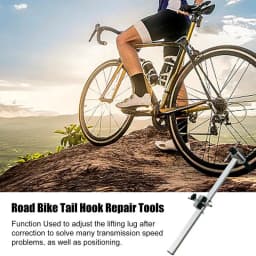 Cycle Wheel Alignment Tool Cycle Derailleur Hanger Alignment Corrector Professional Cycle Repair Tools Kit For Road & Mountain C