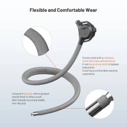 PGYTECH CapLock Magnetic Smartphone Neck Mount For Gopro/Insta360/DJI Action Camera