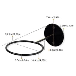 Wall Mounted Basketball Rack Multifunctional Iron Football Storage Rack Frame Placement Household Ball Display Rack