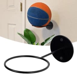 Wall Mounted Basketball Rack Multifunctional Iron Football Storage Rack Frame Placement Household Ball Display Rack