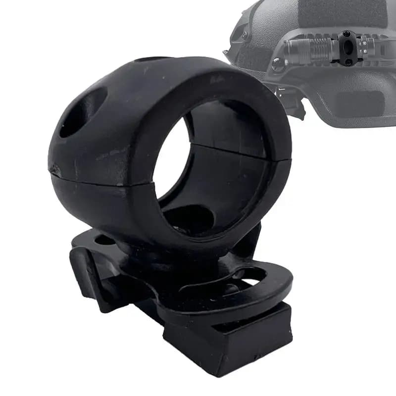 Hardhat Torch Mount Portable Flashlight Mount Bracket For Hard Hat Rail Quick Release Multifunctional Outdoor Supplies Torch