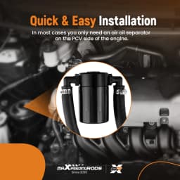 Air Oil Separator Car Baffled Oil Catch Can Reservoir Tank for Ford F-150 for Ford Raptor 3.5L EcoBoost 2017-2023