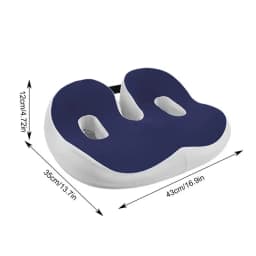 Cushion Non Slip Orthopedic Memory Foam Prostate Cushion for Tailbone Sciaticaback Pain Relief Comfort Chair Car Seat