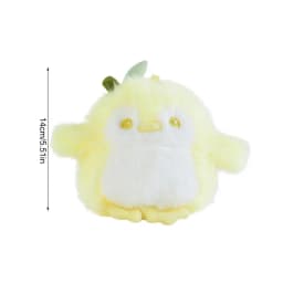Plush Penguin Keychain Stuffed Animal Keyring Pendant With Fruit Fragrance Creative Animal Stuffed Doll Plush Toy For Boys Girls