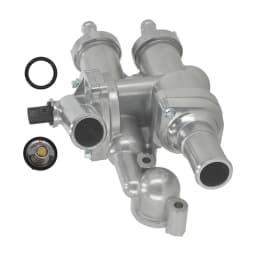 Aluminum Thermostat Housing Assy for 2009-2020 Dodge Journey for 2008-2014 Avenger 4884571AB 4884873AA 55111016AD 55111017AC