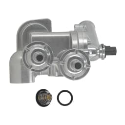 Aluminum Thermostat Housing Assy for 2009-2020 Dodge Journey for 2008-2014 Avenger 4884571AB 4884873AA 55111016AD 55111017AC