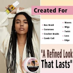 Goiple Braid Care Mousse and Hair Rosemary Oil for Locks Twist Dreadlock Loc Retwist Wax Conditioning Foam Pure Neat Braid Gel