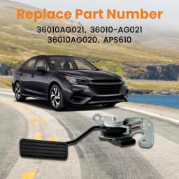 120 Amps Gas Accelerator Pedal Travel Sensor forSubaru Legacy 2.5L 2005-2006 & Subaru Outback 3.0L 2005-2007 36010AG021