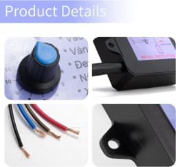 FARBIN Car Horn Snail Horn 12V Variable 12 Sounds Dual Horn Train Horn Electric Motorcycle Horn with 12-Tone Controller for  ﻿